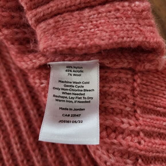 Talbots Shawl Collar Shaker Stitch Pullover Sweater Size Women's Plus 2X - Picture 10 of 10